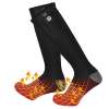 SNOW DEER Heated Socks - Black + Gray