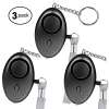 Personal Safety Alarm 140db - 3 PACK