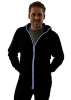 NEON NIGHTLIFE Light Up Hoodie, Large, White
