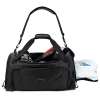 Gold BJJ Jiu Jitsu Duffle Bag - Black