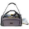 Gold BJJ Jiu Jitsu Duffle Bag - Grey