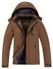 MOERDENG Men's Ski Jacket - BROWN MOERDENG Men's Ski Jacket - BROWN