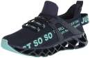 UMYOGO Mens Athletic Walking Shoes - Dark Blue UMYOGO Mens Athletic Walking Shoes - Dark Blue