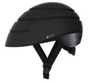 CLOSCA Foldable Helmet The Bike Helmet for Women & Men - Reflective Black Medium