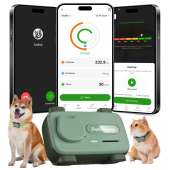 Smart GPS Pet Tracker Pet Phone with Real-Time Location, Two-Way Communication