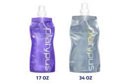 Platypus Soft Bottle 17oz 34oz Collapsible Water Bottle BPA Free Travel Hiking