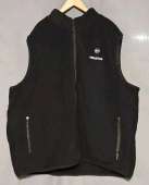 Venustas - Men's Heated Fleece Vest - 7.4V - Black - Size 4XL - No Battery