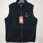 Venustas Heated Fleece Vest Men’s Large Black Model M2117 7.4V