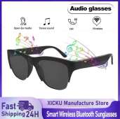 Smart Bluetooth 5.3 Sunglasses Wireless Audio Call UV Sports Glasses Unisex