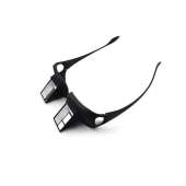 HANTUSWUS Lazy Glasses, Prism Glasses, Laying Down Reading Glasses for Bed, 90° View for TV, Phone & Books, Fits Over Prescription Glasses