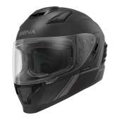 Sena Stryker Full Face Smart Helmet with Integrated Mesh and Bluetooth Communications, LED Taillight, and Sound by Harman Kardon, DOT (Matte Black, Medium)