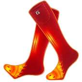 Daintymuse Battery Heated Socks - RED