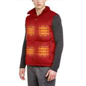 FERNIDA Unisex Heated Vest - RED