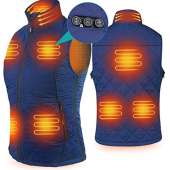 ARRIS Heated Vest for Women - BLUE