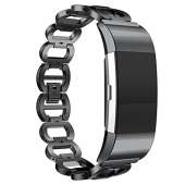 Fitbit Charge 2 Premium Metal Band - BLACK