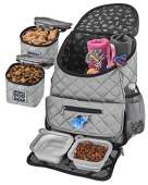 Mobile Dog Gear, Dog Travel Bag (Gray)