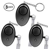 Personal Safety Alarm 140db - 3 PACK