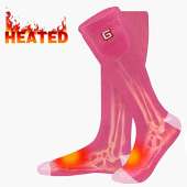 Rabbitroom Electric Heated Socks (Pink)