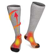 Rabbitroom Heated Socks (Grey)