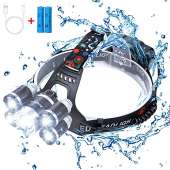 Headlamp 12000 Lumen Ultra Bright CREE LED