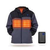 IUREK Heated Jacket, ZD962 - Grey