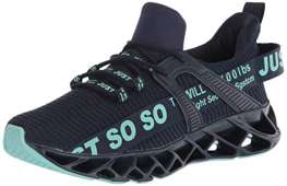 UMYOGO Mens Athletic Walking Shoes - Dark Blue