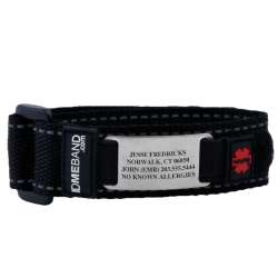 IDmeBAND Nylon ID Bracelet | Gone For a Run