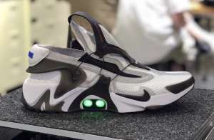 Nike Adapt Huarache White Black Grey Releasing In ...