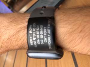 The Apple Watch ID Slate Sport | ROAD iD