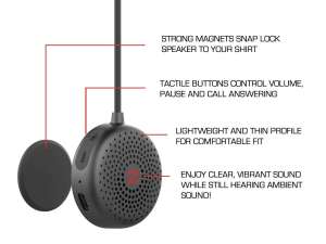 ZULU Audio Wearable BLUETOOTH&reg; Speakers