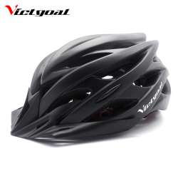 VICTGOAL Matte Black Bicycle Helmets Men Women Ultralight ...