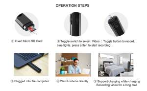 DZFtech Mini Body Camera