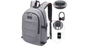 Tzowla Business Laptop Backpack Water Resistant Anti-Theft ...