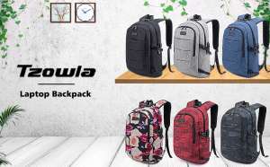 Tzowla Business Laptop Backpack Water Resistant Anti