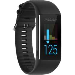 Polar A370 Fitness Tracker (Medium/Large, Black)