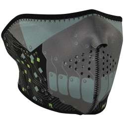 Zan Headgear Neoprene Robot Half Face Mask