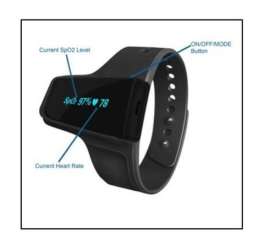 BodiMetrics O2 Vibe Sleep & Fitness Monitor