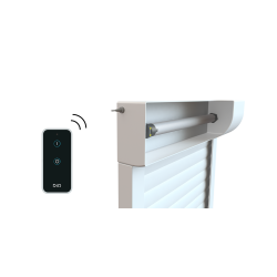 Roller shutter motor and remote control