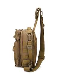 Tactical Sling Bag Chest Pack MOLLE Waterproof Crossbody Backpack ...