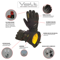 TATRA Men 7V HEATED GLOVES ⛷ ❄️ - Volt Heat