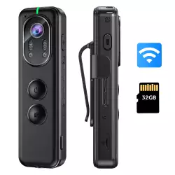 Boblov D1 Small Body Camera Wifi Night Vision Portable Camcorder