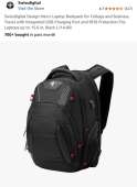 Swissdigital Design Travel Laptop Backpack, College Backpack