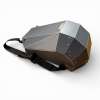 SOLID GRAY Polymer Backpack Grey 15L Rigid Hard Shell Protective Design SOLID GRAY Polymer Backpack Grey 15L Rigid Hard Shell Protective Design