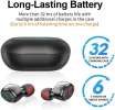Bluetooth Wireless Earbuds Deep Bass Sound 38H Playtime IPX8 Waterproof Earph... Bluetooth Wireless Earbuds Deep Bass Sound 38H Playtime IPX8 Waterproof Earph...