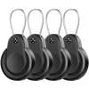 Waterproof AirTag Holder - 4 Pack Lock Case with Keychain for Apple AirTags, Air Waterproof AirTag Holder - 4 Pack Lock Case with Keychain for Apple AirTags, Air