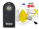 Wireless Remote Control Shutter for Canon Rebel 450D 500D by VIVITAR Photo Wireless Remote Control Shutter for Canon Rebel 450D 500D by VIVITAR Photo
