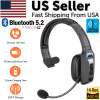Trucker Bluetooth 5.2 Wireless Headset With Noise Cancelling Mic For Phones PC Trucker Bluetooth 5.2 Wireless Headset With Noise Cancelling Mic For Phones PC