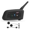 V6 Pro Motorcycle Bluetooth Headset, Upgraded 2 Riders Intercom Helmet Commun... V6 Pro Motorcycle Bluetooth Headset, Upgraded 2 Riders Intercom Helmet Commun...