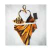 Roberto Cavalli x Skims Tiger Print Bikini Set Orange Black Halter Size M Roberto Cavalli x Skims Tiger Print Bikini Set Orange Black Halter Size M