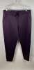 NEW 32 HEAT Athletic women's joggers exercise Lounge Pants purple XL NEW 32 HEAT Athletic women's joggers exercise Lounge Pants purple XL